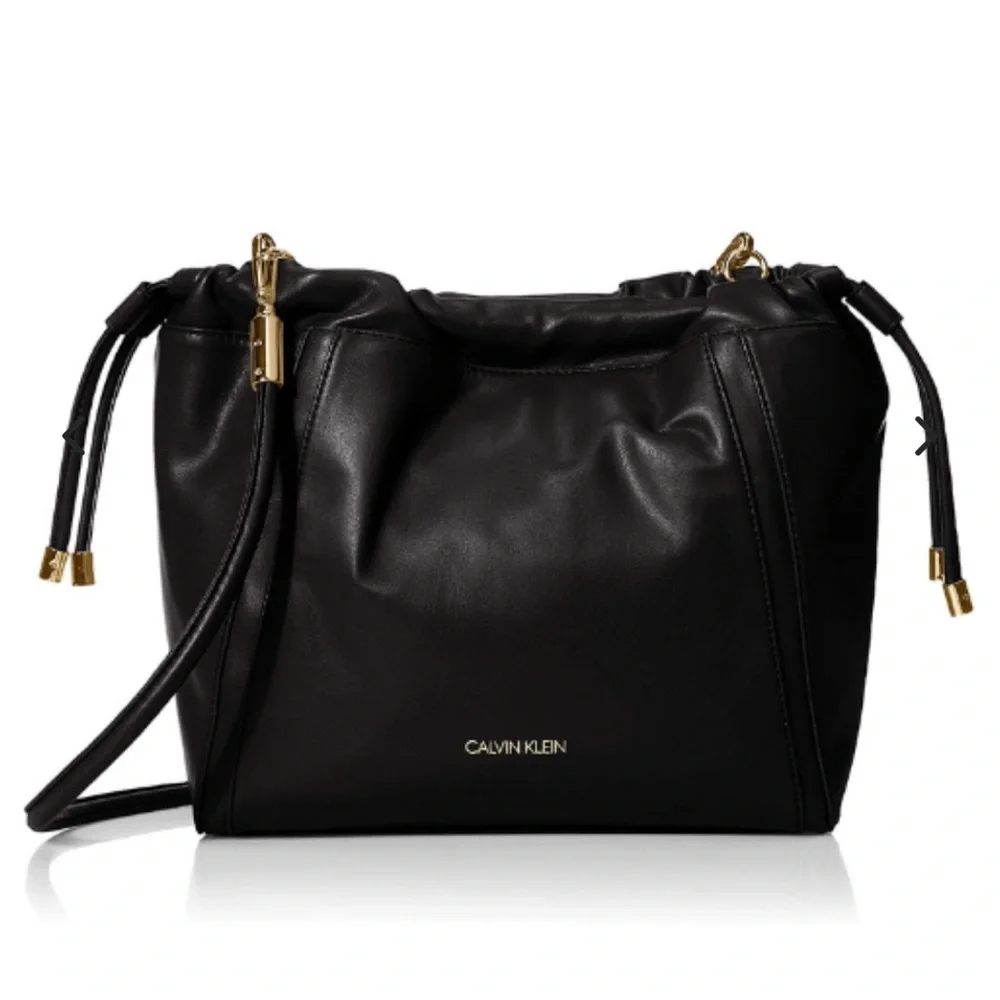 Calvin Klein Sienna Crossbody Black/Gold